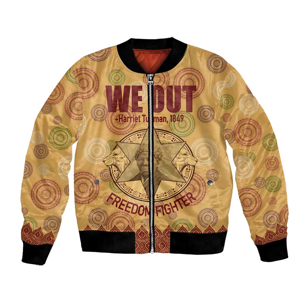 We Out 1849 African-American Bomber Jacket Harriet Tubman