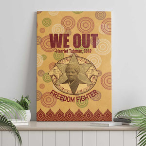 We Out 1849 African-American Canvas Wall Art Harriet Tubman