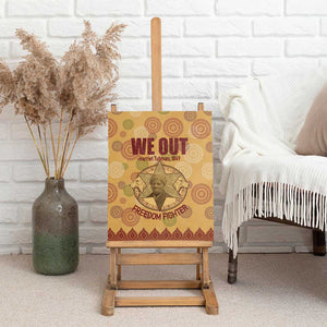 We Out 1849 African-American Canvas Wall Art Harriet Tubman