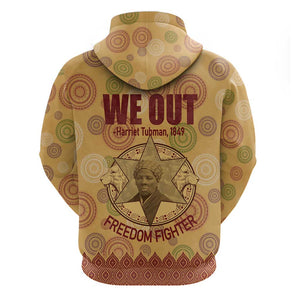 We Out 1849 African-American Hoodie Harriet Tubman