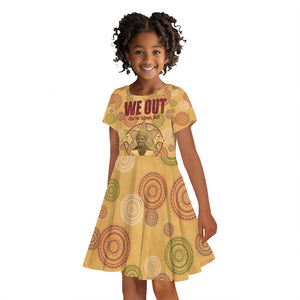 We Out 1849 African-American Kid Short Sleeve Dress Harriet Tubman