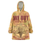 We Out 1849 African-American KId Wearable Blanket Hoodie Harriet Tubman