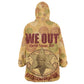 We Out 1849 African-American KId Wearable Blanket Hoodie Harriet Tubman