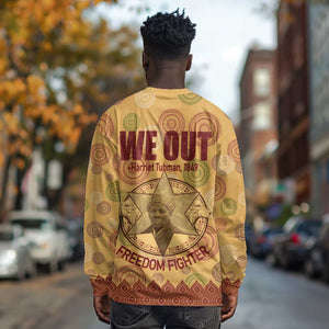 We Out 1849 African-American Long Sleeve Shirt Harriet Tubman DT02