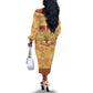 We Out 1849 African-American Off The Shoulder Long Sleeve Dress Harriet Tubman