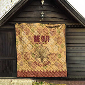 We Out 1849 African-American Quilt Harriet Tubman