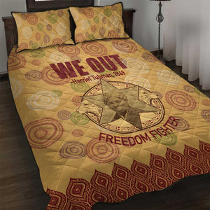 We Out 1849 African-American Quilt Bed Set Harriet Tubman