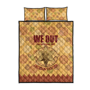 We Out 1849 African-American Quilt Bed Set Harriet Tubman