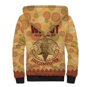 We Out 1849 African-American Sherpa Hoodie Harriet Tubman