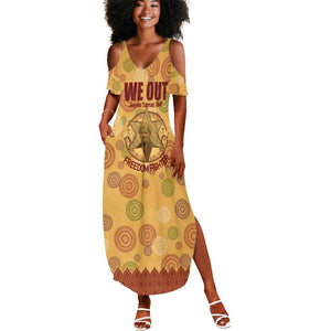 We Out 1849 African-American Summer Maxi Dress Harriet Tubman