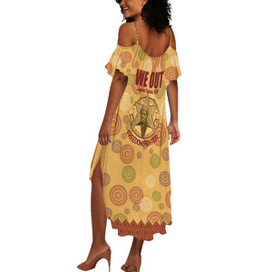 We Out 1849 African-American Summer Maxi Dress Harriet Tubman