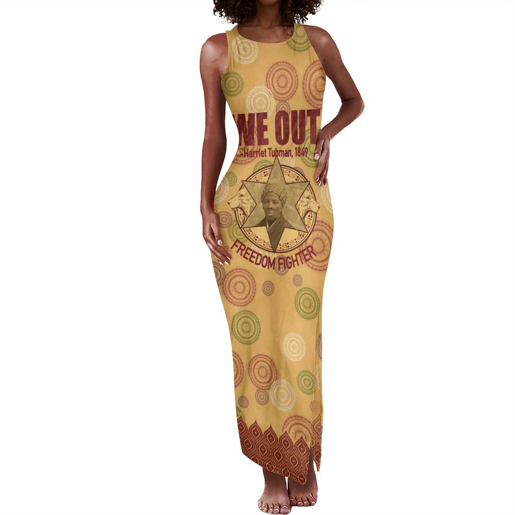 We Out 1849 African-American Tank Maxi Dress Harriet Tubman