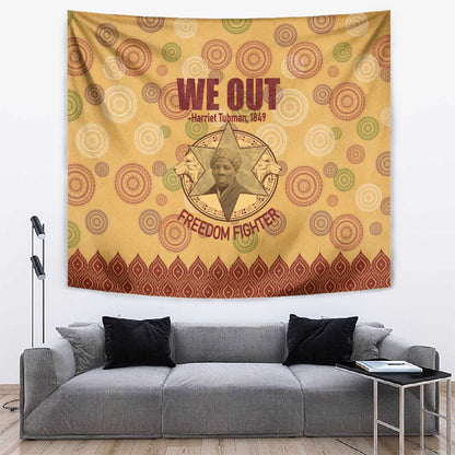 We Out 1849 African-American Tapestry Harriet Tubman