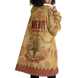 We Out 1849 African-American Wearable Blanket Hoodie Harriet Tubman