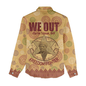 We Out 1849 African-American Women Casual Shirt Harriet Tubman