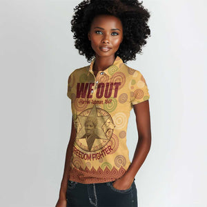 We Out 1849 African-American Women Polo Shirt Harriet Tubman