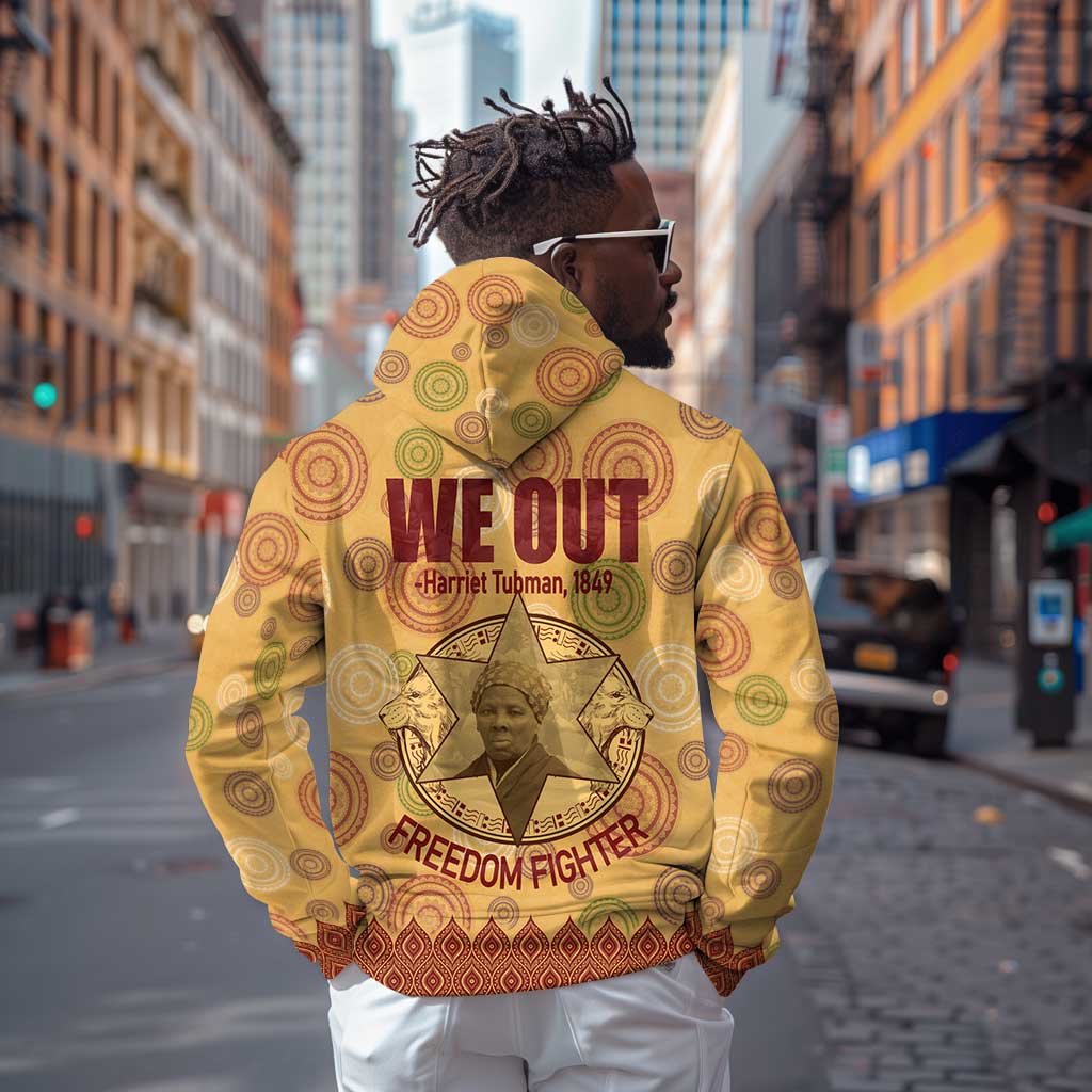 We Out 1849 African-American Zip Hoodie Harriet Tubman
