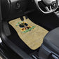 Personalized African Women Car Mats Half Hood Half Holy