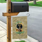 Personalized African Women Garden Flag Half Hood Half Holy