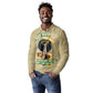 Personalized African Women Long Sleeve Polo Shirt Half Hood Half Holy