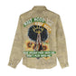Personalized African Women Women Casual Shirt Half Hood Half Holy DT02