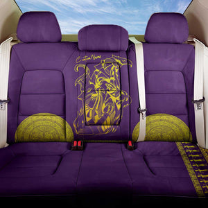 Anubis and Horus Back Car Seat Cover Egyptian God Purple