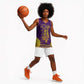 Anubis and Horus Basketball Jersey Egyptian God Purple DT02