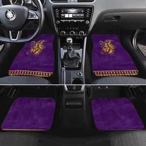 Anubis and Horus Car Mats Egyptian God Purple