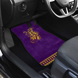 Anubis and Horus Car Mats Egyptian God Purple