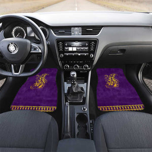 Anubis and Horus Car Mats Egyptian God Purple