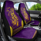 Anubis and Horus Car Seat Cover Egyptian God Purple