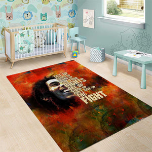 Reggae Legend Bob Area Rug Retro Style