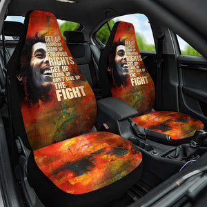 Reggae Legend Bob Car Seat Cover Retro Style