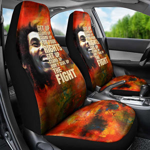 Reggae Legend Bob Car Seat Cover Retro Style