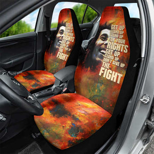 Reggae Legend Bob Car Seat Cover Retro Style