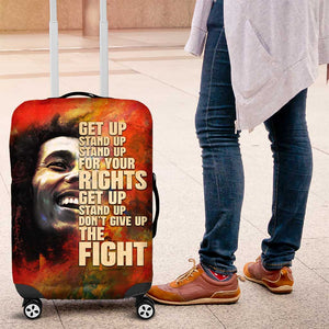 Reggae Legend Bob Luggage Cover Retro Style