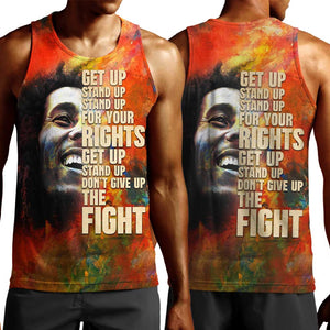 Reggae Legend Bob Men Tank Top Retro Style