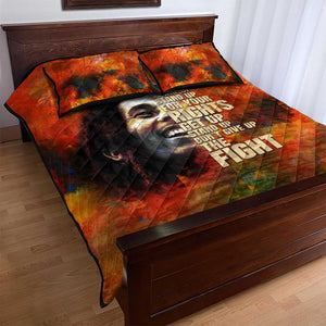 Reggae Legend Bob Quilt Bed Set Retro Style