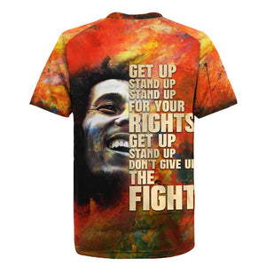 Reggae Legend Bob Rugby Jersey Retro Style