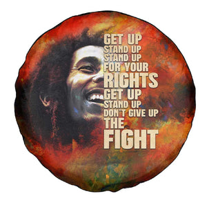 Reggae Legend Bob Spare Tire Cover Retro Style