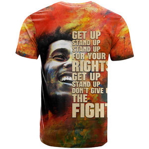 Reggae Legend Bob T shirt Retro Style