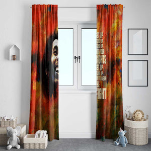 Reggae Legend Bob Window Curtain Retro Style