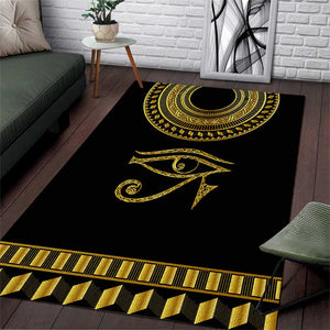 Eyes Of Horus Area Rug Egyptian Art