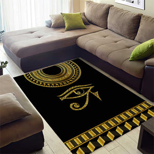 Eyes Of Horus Area Rug Egyptian Art