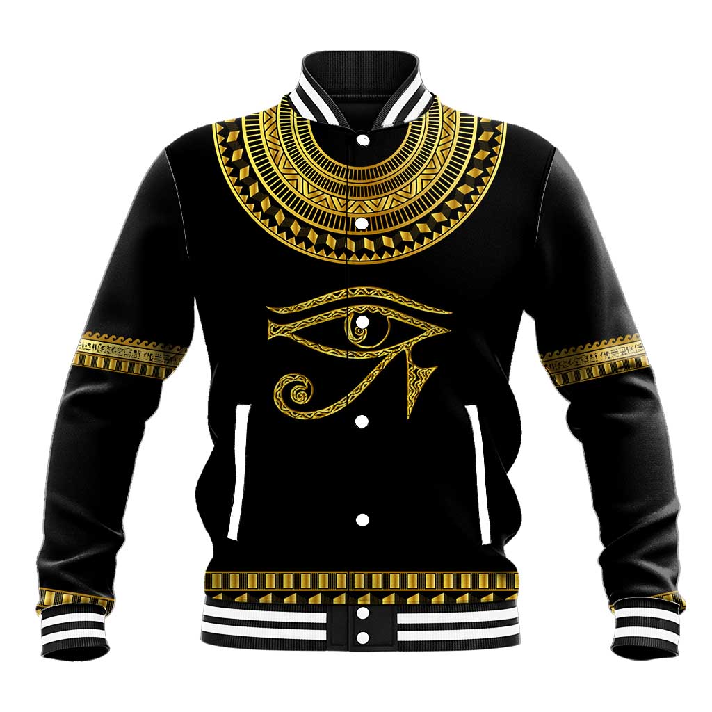 Eyes Of Horus Baseball Jacket Egyptian Art DT02