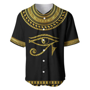 Eyes Of Horus Baseball Jersey Egyptian Art