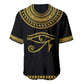 Eyes Of Horus Baseball Jersey Egyptian Art