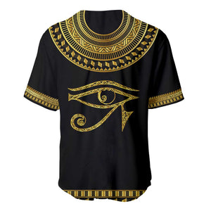 Eyes Of Horus Baseball Jersey Egyptian Art