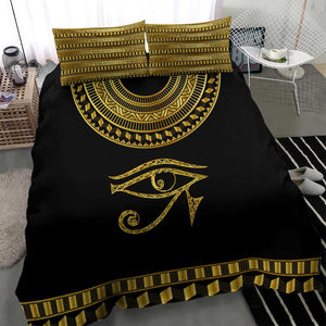 Eyes Of Horus Bedding Set Egyptian Art