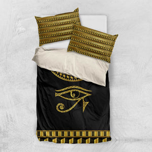 Eyes Of Horus Bedding Set Egyptian Art